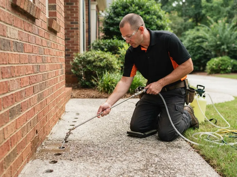 Subterranean Termite Liquid Barrier Treatment in Atlanta, GA