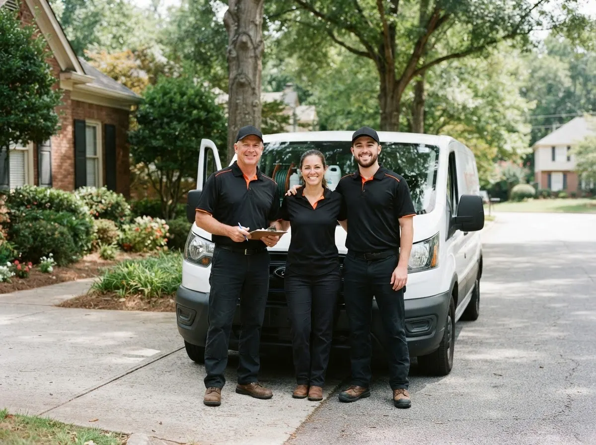 Brass Lantern Pest Control pest control service team in Atlanta, GA